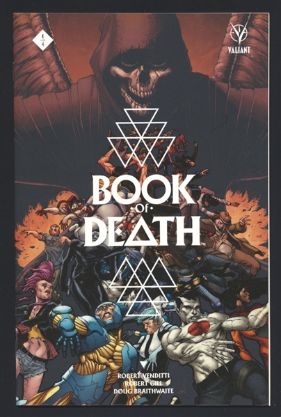 Book Of Death #1 NM 2015 Valiant Comic Book