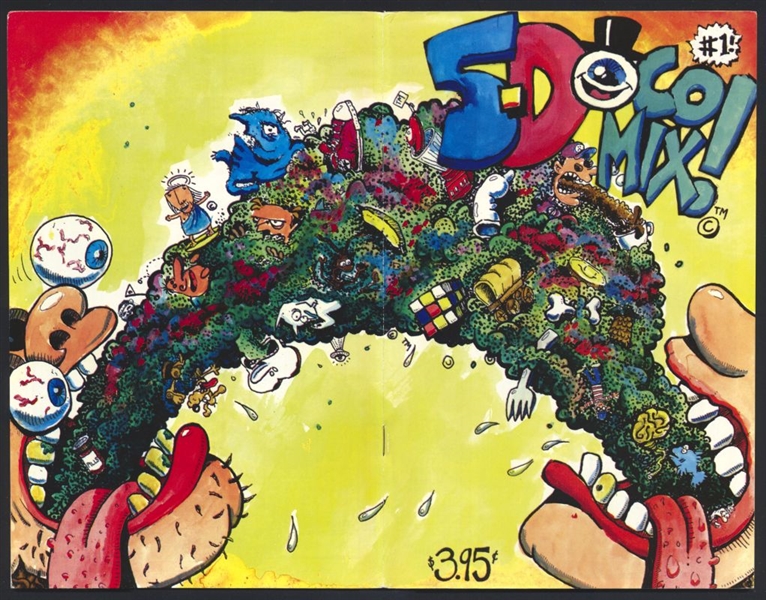 5-D Comix #1 VF 1993 Parasol Dave King Comic Book