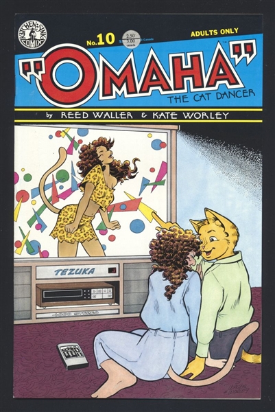 Omaha The Cat Dancer (Kitchen Sink) 10 (3rd print)  Kit