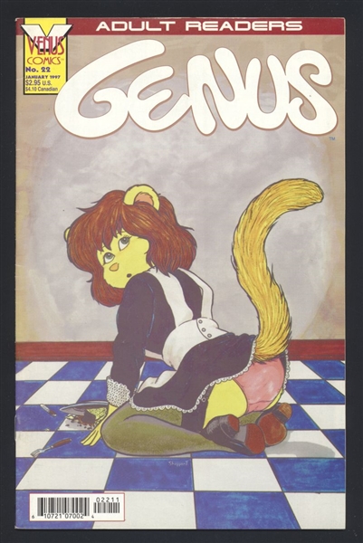 Genus #22 FN 1997 Antarctic Anthropomorphic Furry Comic Book