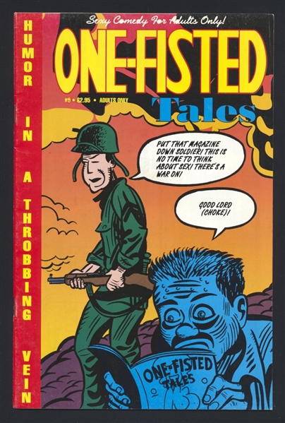 One-Fisted Tales #9 VF 1993 Slave Labor Jeff Johns Comic Book