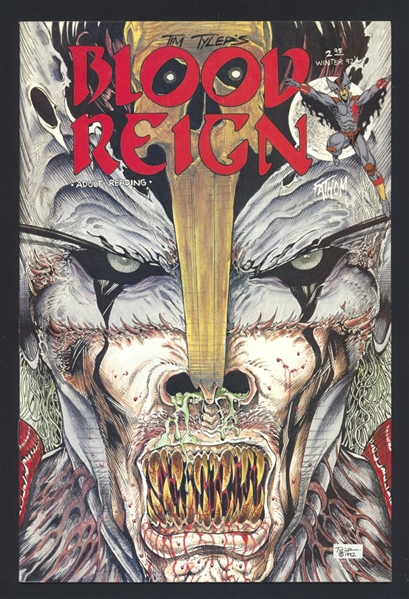 Blood Reign #4 VF 1992 Fathom Tim Tyler Comic Book