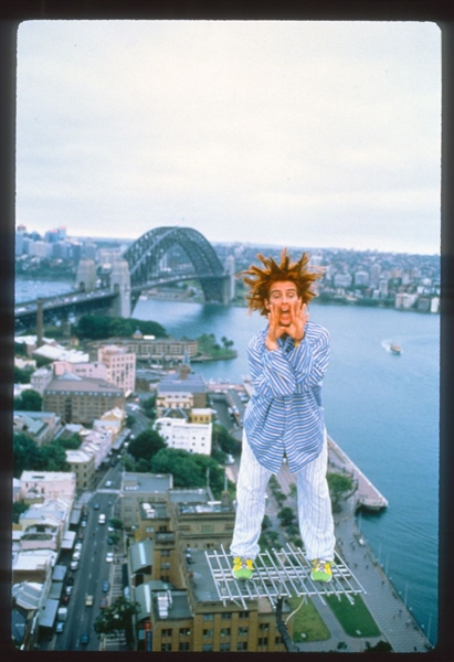 1999 YAHOO SERIOUS In MR. ACCIDENT Original 35mm Slide Transparency