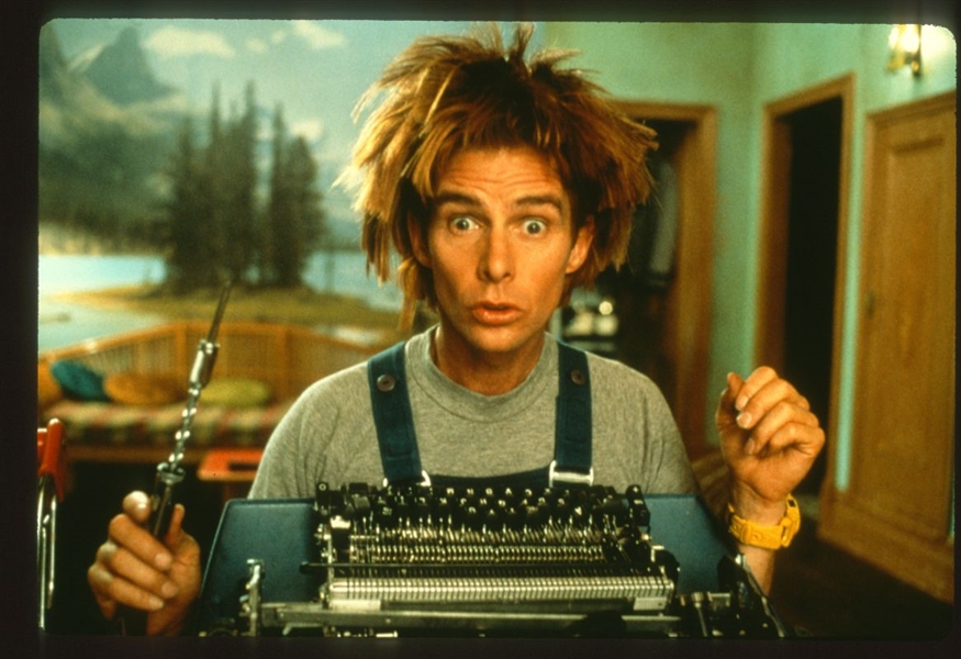 1999 YAHOO SERIOUS In MR. ACCIDENT Original 35mm Slide Transparency