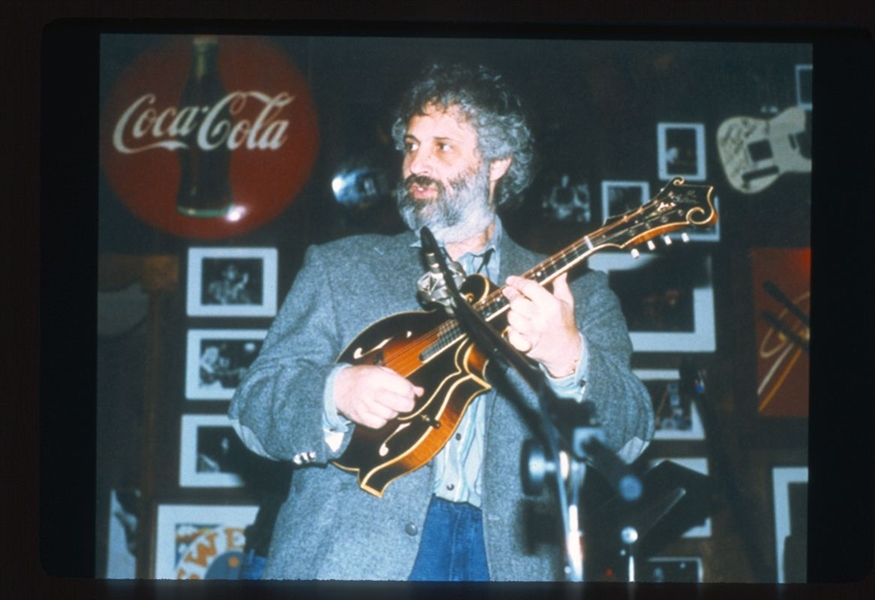 2000 DAVID GRISMAN In GRATEFUL DAWG Original 35mm Slide Transparency DAWG MUSIC