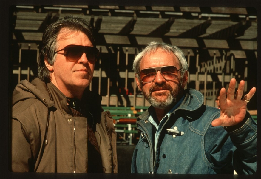 1989 NORMAN JEWISON & PAT O'CONNOR In THE JANUARY MAN Original 35mm Slide