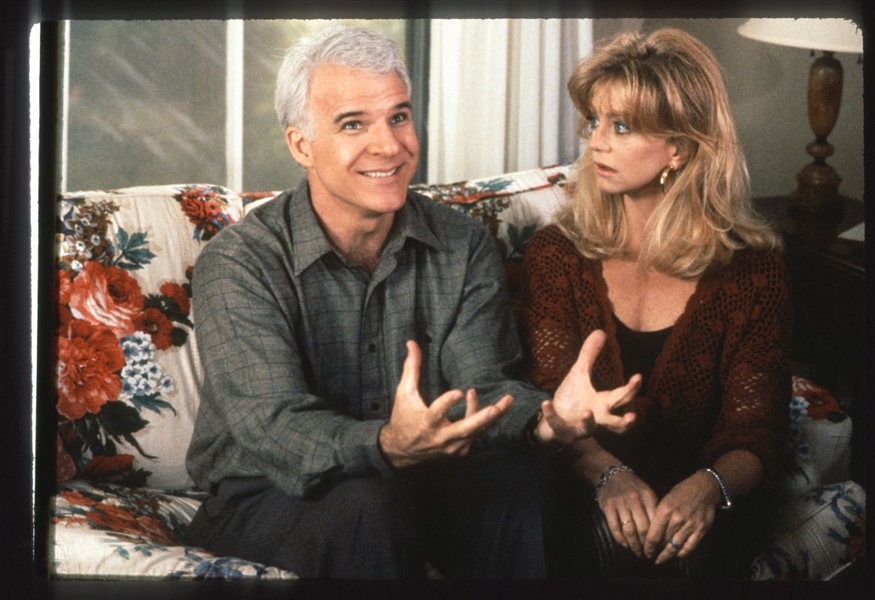 1992 STEVE MARTIN & GOLDIE HAWN In HOUSESITTER Original 35mm Slide Transparency