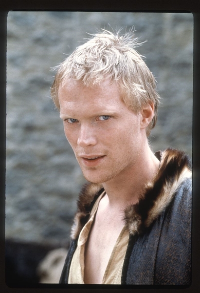 2001 PAUL BETTANY In A KNIGHT'S TALE Original 35mm Slide Transparency ACTOR