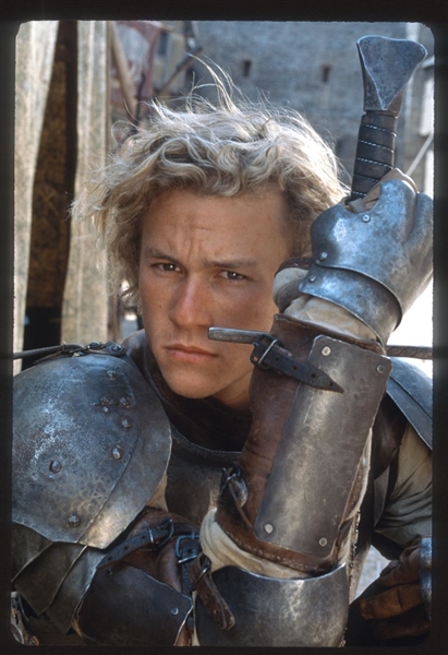 2001 HEATH LEDGER In A KNIGHT'S TALE Original 35mm Slide Transparency ACTOR