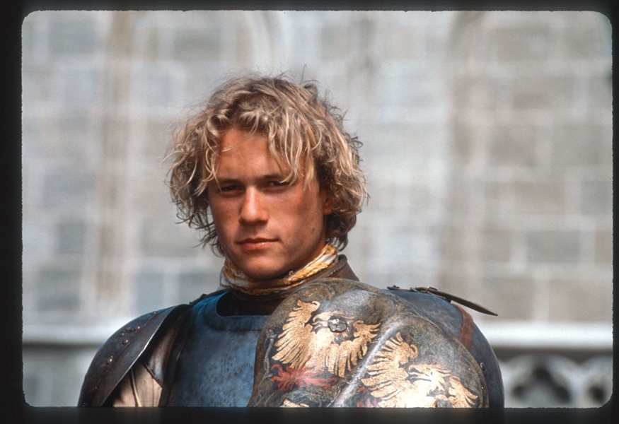 2001 HEATH LEDGER In A KNIGHT'S TALE Original 35mm Slide Transparency ACTOR