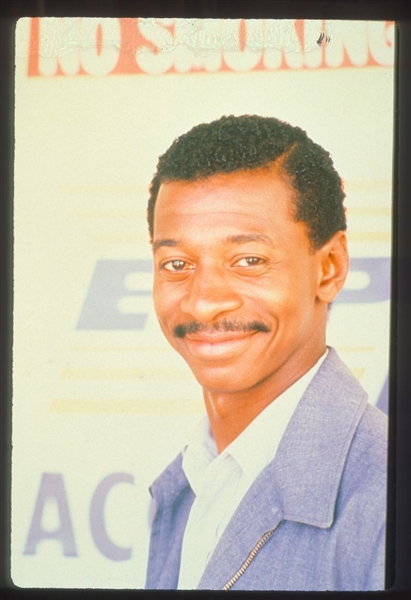 ROBERT TOWNSEND In HOLLYWOOD SHUFFLE ca 1987 35mm Slide Transparency DIRECTOR