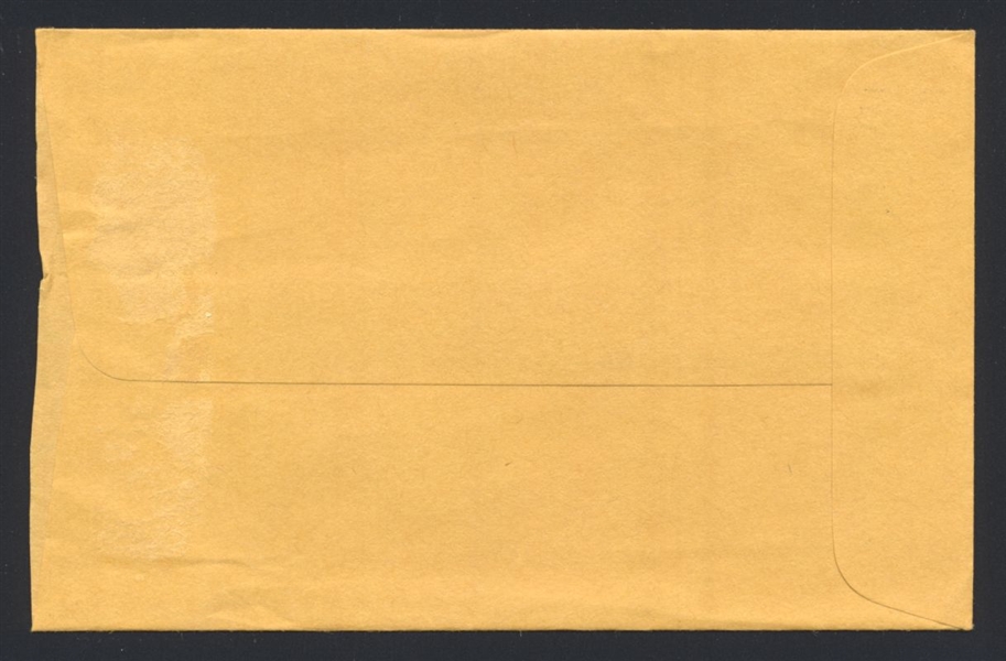 AL PAPAI SIGNED Envelope (d.1995) St. Louis Browns Cardinals Red Sox