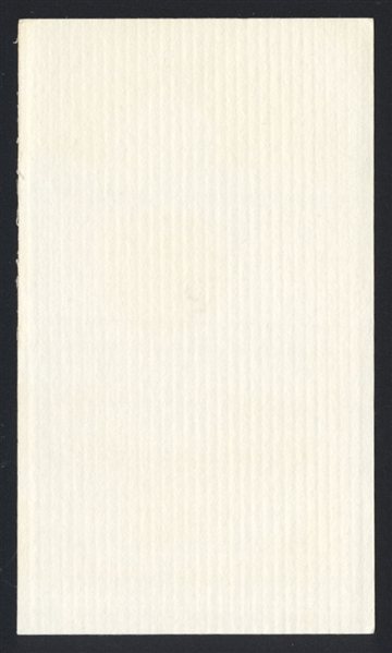 RAY COLEMAN SIGNED Business Card (d.2010) Browns White Browns White Sox