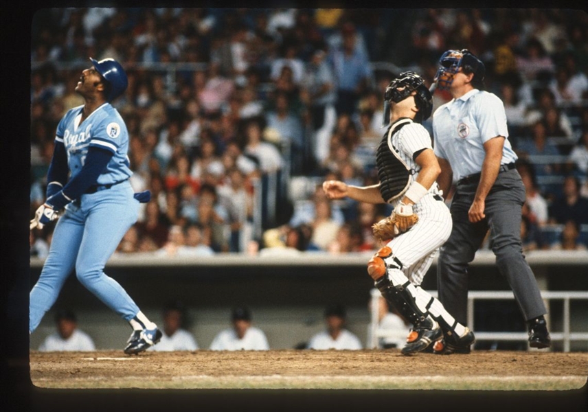1983 Royals WILLIE AIKENS & RICK CERONE Original 35mm Slide Transparency