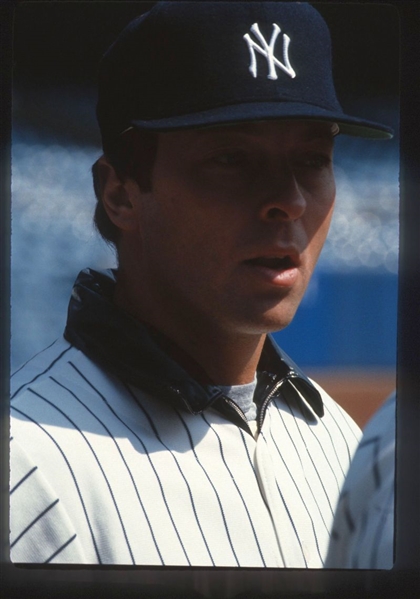 1982 New York Yankees DAVE COLLINS Original 35mm Slide Transparency