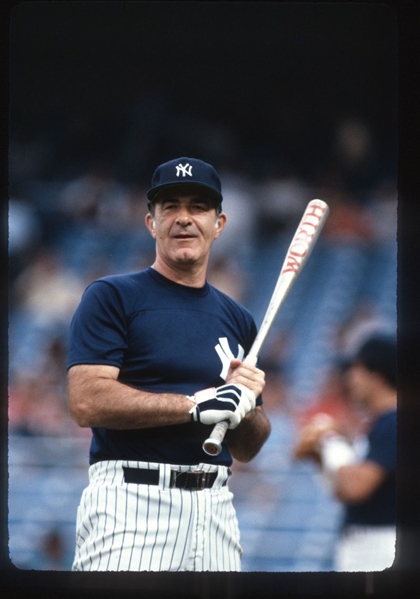 1982 New York Yankees JOE ALTOBELLI Coach Original 35mm Slide Transparency