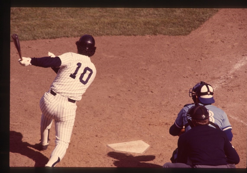 1983 New York Yankees RICK CERONE Original 35mm Slide Transparency