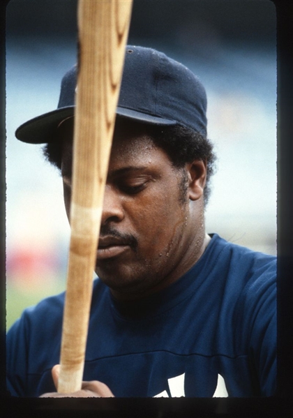 1982 New York Yankees JOHN MAYBERRY SR Original 35mm Slide Transparency