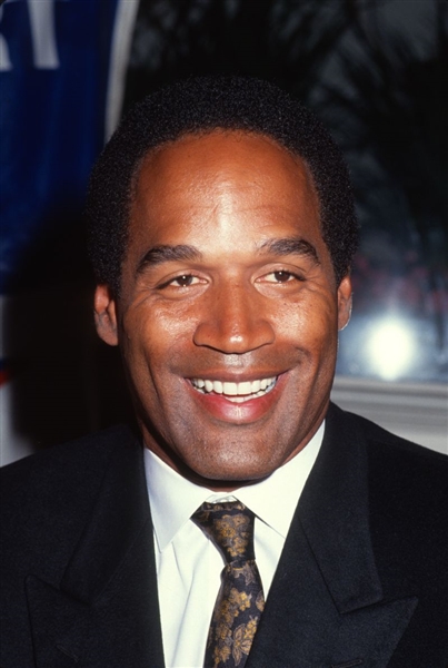1991 O.J. SIMPSON Original 35mm Slide Transparency HOF FOOTBALL PLAYER ACTOR
