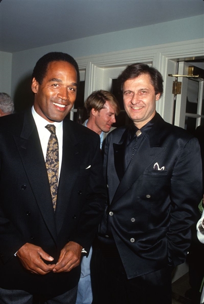 1991 O.J. SIMPSON & JOE BOLOGNA Original 35mm Slide Transparency