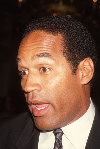 1989 O.J. SIMPSON Original 35mm Slide Transparency HOF FOOTBALL PLAYER ACTOR