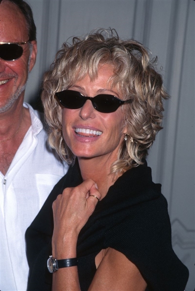 1997 FARRAH FAWCETT Original 35mm Slide Transparency CHARLIE'S ANGELS STAR