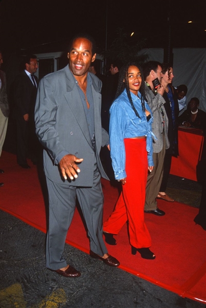 1993 O.J. SIMPSON & ARNELLE SIMPSON Original 35mm Slide Transparency