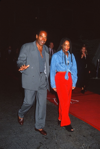 1993 O.J. SIMPSON & ARNELLE SIMPSON Original 35mm Slide Transparency