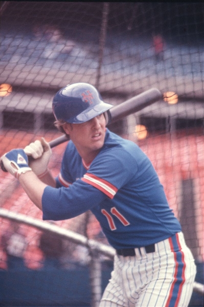 1983 New York Mets TUCKER ASHFORD Original 35mm Slide Transparency