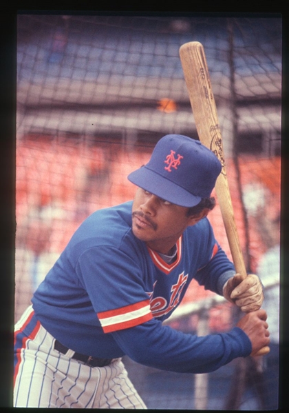 1983 New York Mets JOSE OQUENDO Original 35mm Slide Transparency