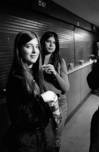 Lot (6) UNIDENTIFIED BAND MEMBER & FAN of GOD Original 35mm Photo Negatives bn
