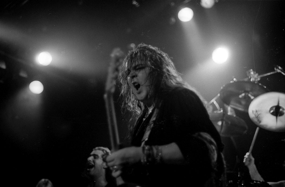 Strip of (5) 1998 YNGWIE MALMSTEEN Live Concert Original 35mm Photo Negatives bn