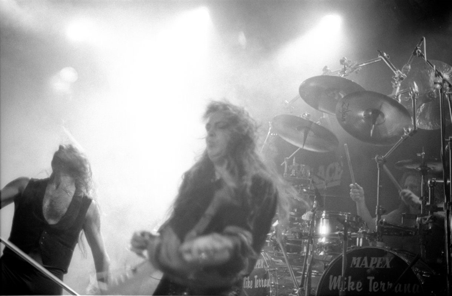 Strip of (6) 1998 YNGWIE MALMSTEEN Live Concert Original 35mm Photo Negatives bn