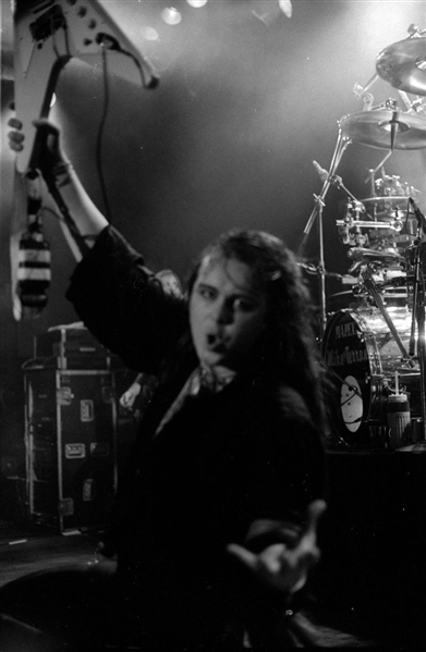 Strip of (6) 1998 YNGWIE MALMSTEEN Live Concert Original 35mm Photo Negatives bn