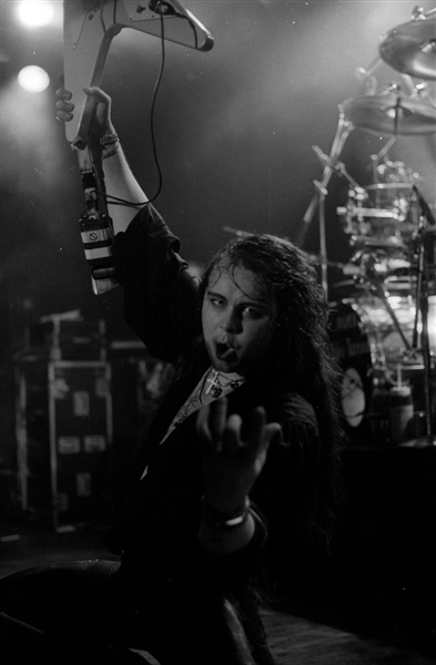Strip of (6) 1998 YNGWIE MALMSTEEN Live Concert Original 35mm Photo Negatives bn