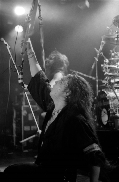 Strip of (6) 1998 YNGWIE MALMSTEEN Live Concert Original 35mm Photo Negatives bn