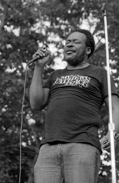 Strip of (6) 1970s JAMES COTTON & FANS Live Original 35mm Photo Negatives bn
