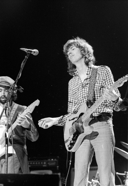 Strip of (6) 1970s AL STEWART & MARK GOLDENBERG Original 35mm Photo Negatives bn