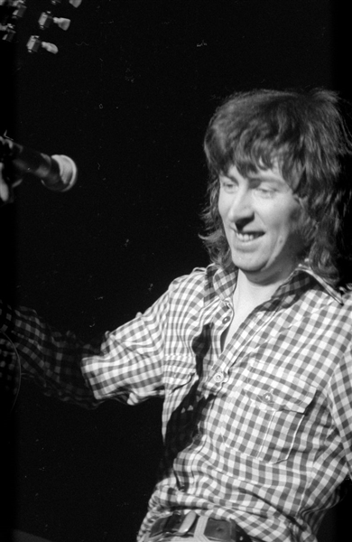 Strip of (4) 1970s AL STEWART Live Concert Original 35mm Photo Negatives bn