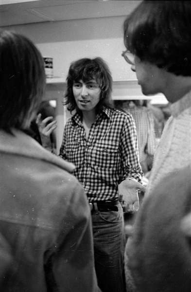 Strip of (4) 1970s AL STEWART Candid Original 35mm Photo Negatives bn