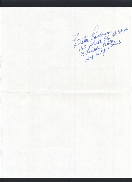 TITO LANDRUM SIGNED Cut Signature 1983 Orioles St. Louis Cardinals