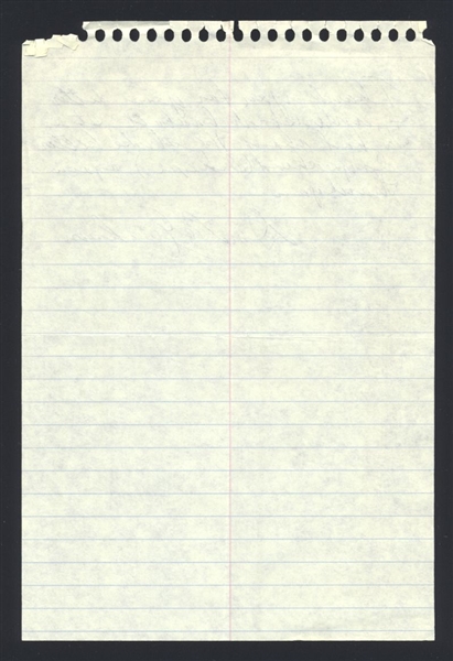 DON ERICKSON SIGNED Handwritten Letter (d.2012) 1958 Philadelphia Phillies