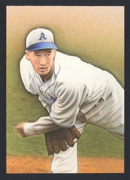 LEFTY GROVE Philadelphia Athletics 20-Cent Prepaid USPS Postcard 2000 HOF
