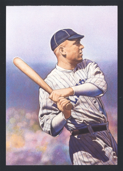 TRIS SPEAKER Cleveland Indians 20-Cent Prepaid USPS Postcard 2000 HOF