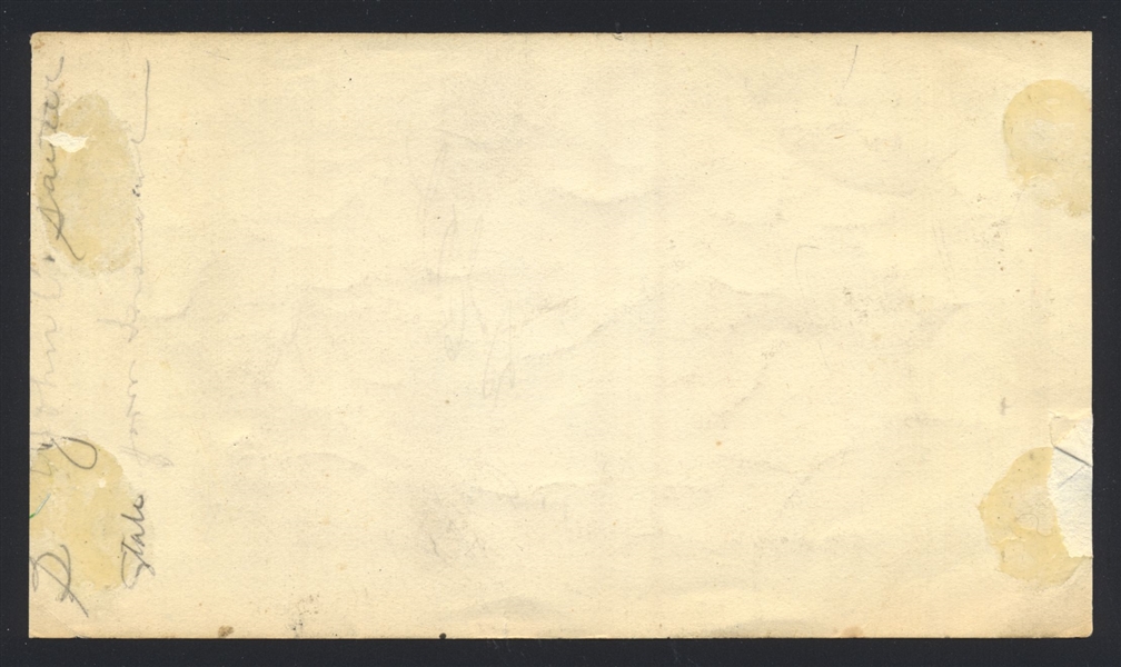 1965 NEW YORK METS Team-Signed Index Card w/ WES WESTRUM, ED KRANEPOOL, MOORHEAD