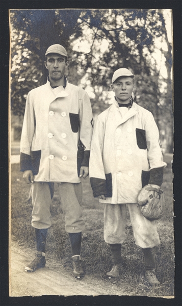 Early 1900s UNIDENTIFIED BASEBALL PLAYERS Original Photo