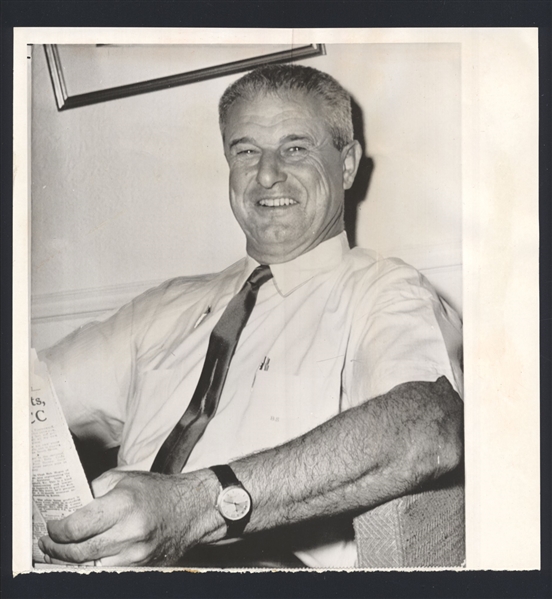 1963 Detroit Tigers BOB SCHEFFING Vintage Wire Photo