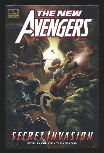 New Avengers V9 HC NM 2008 Marvel Secret Invasion NEW/SEALED Comic Book