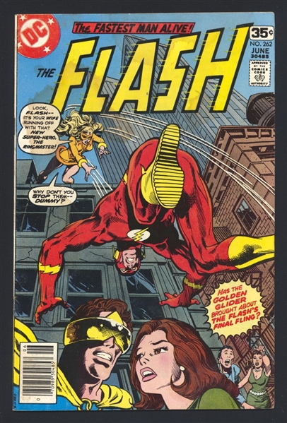 The Flash (V1) #262 G 1978 DC vs. Golden Glider Comic Book
