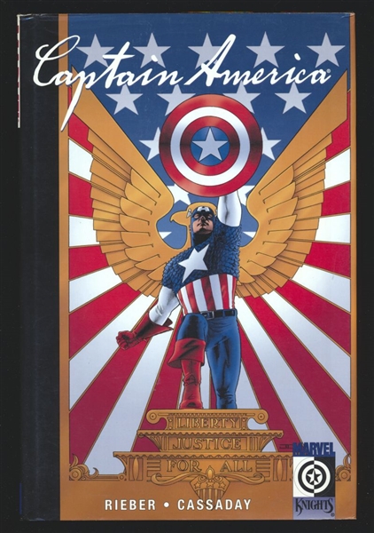 Captain America (2002) V1: The New Deal HC NM 2003 Marvel John Cassaday